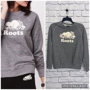 Roots XS Classic Cooper Beaver Sweatshirt